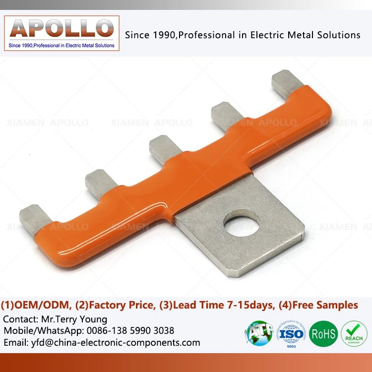 Plated PVC Dipping Insulated Copper Busbar Plated PVC Dipping Insulated Copper Busbar